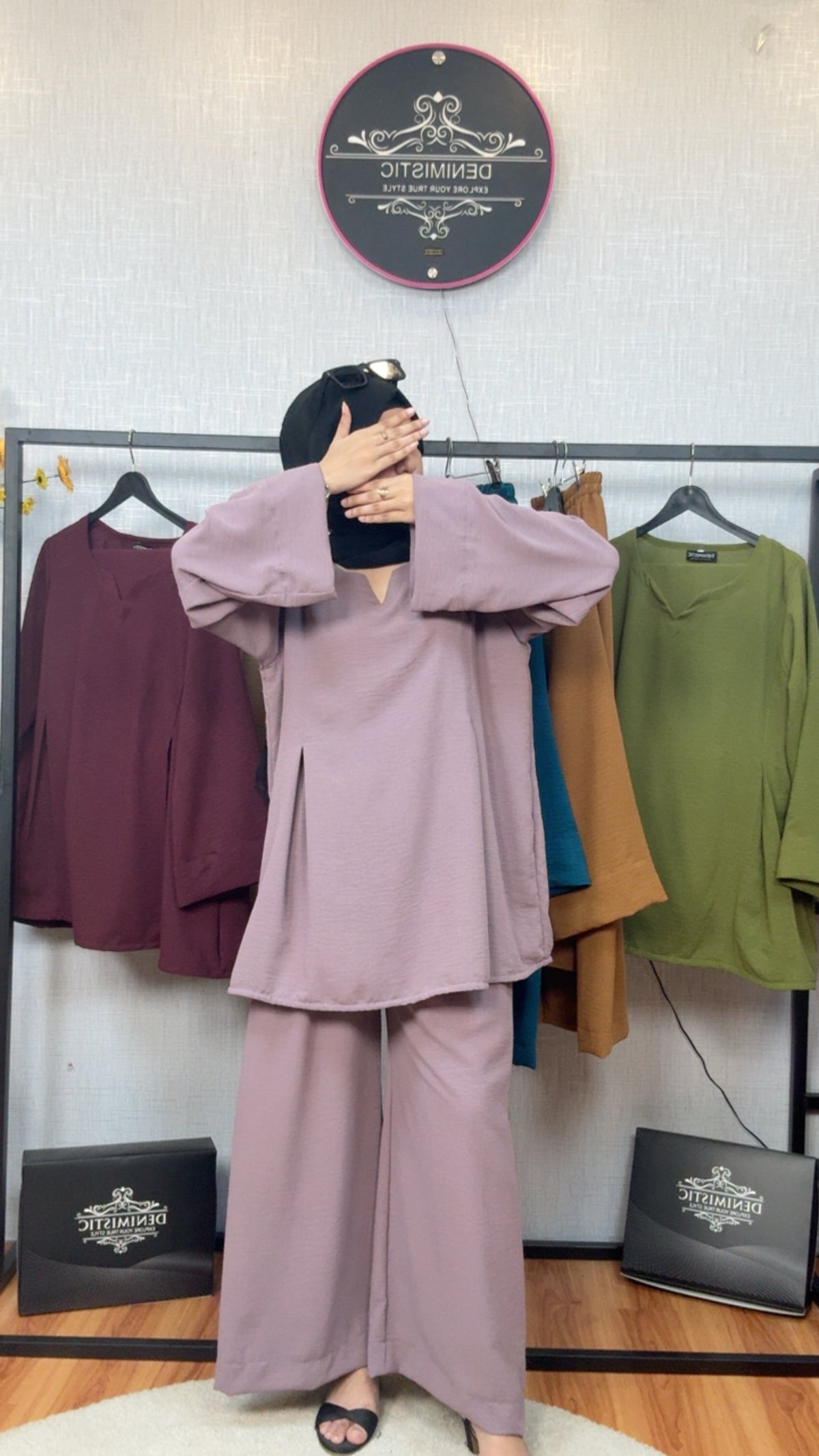 Lavender Breeze Modest Co-Ord Set
