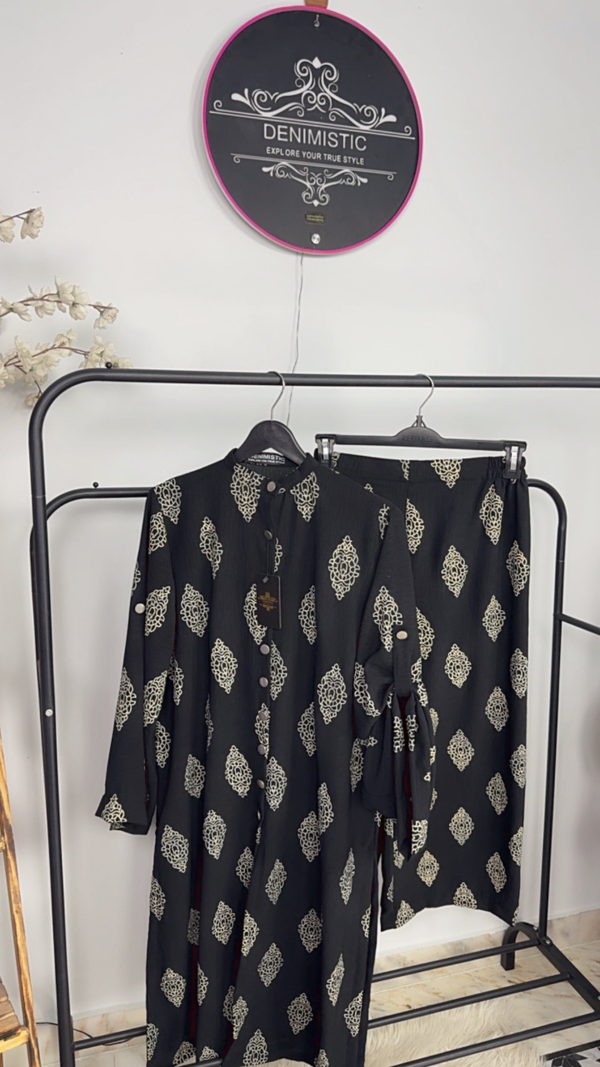 Siyah Elegance Co-Ord