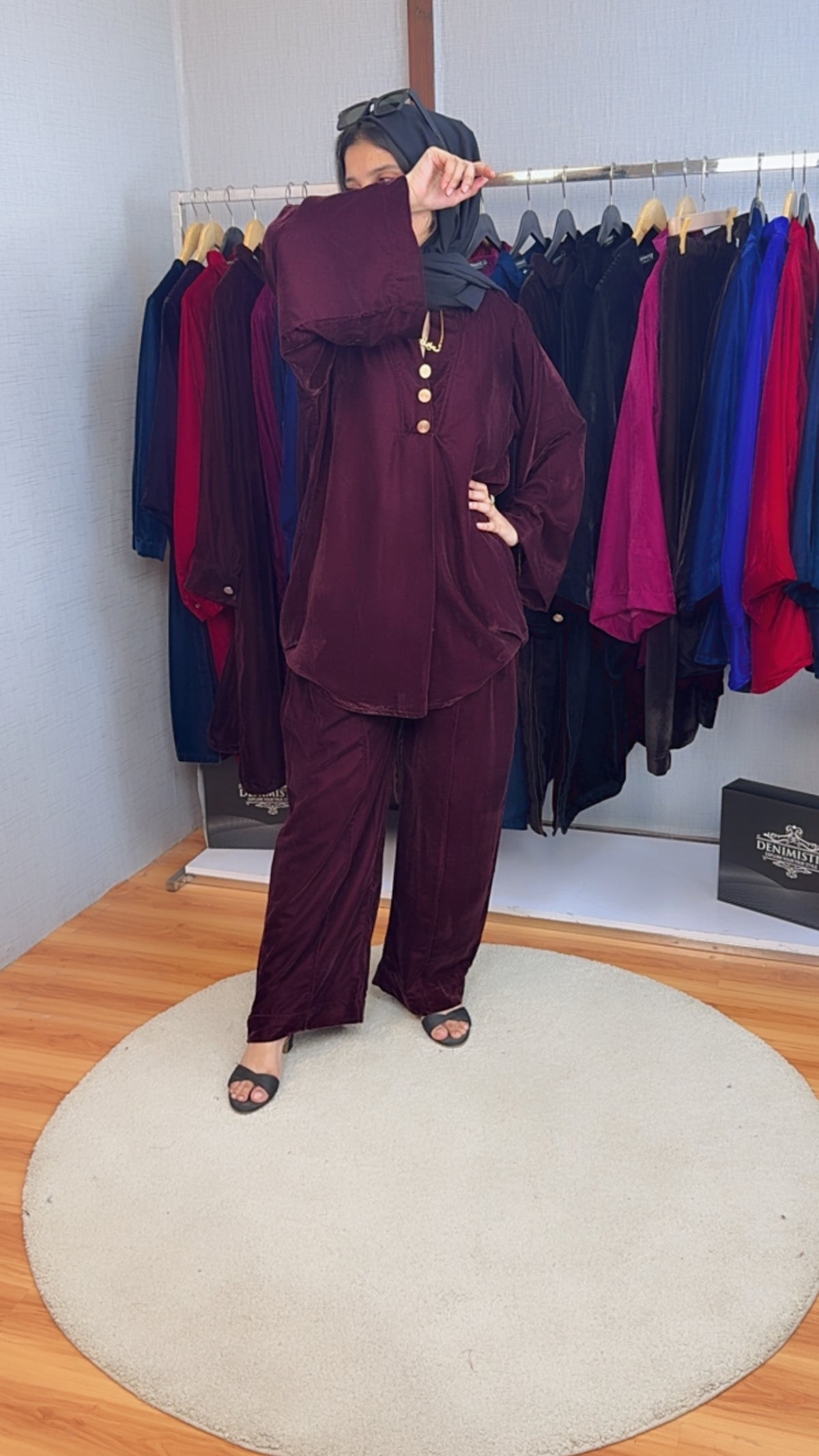 Velvet Plum Winter Co-Ord Set