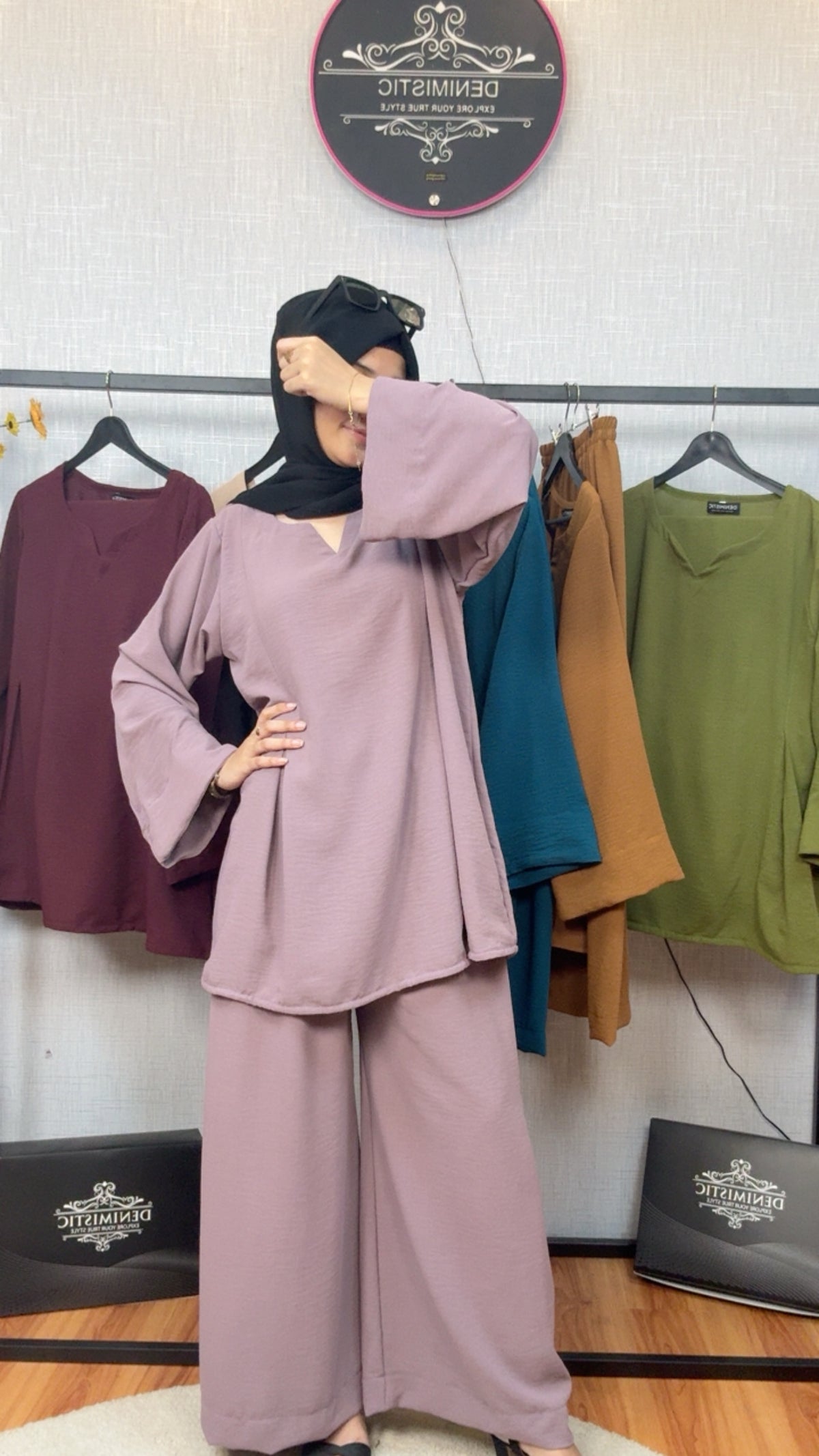Lavender Breeze Modest Co-Ord Set