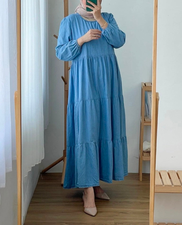 KIMI DENIM ABAYA
