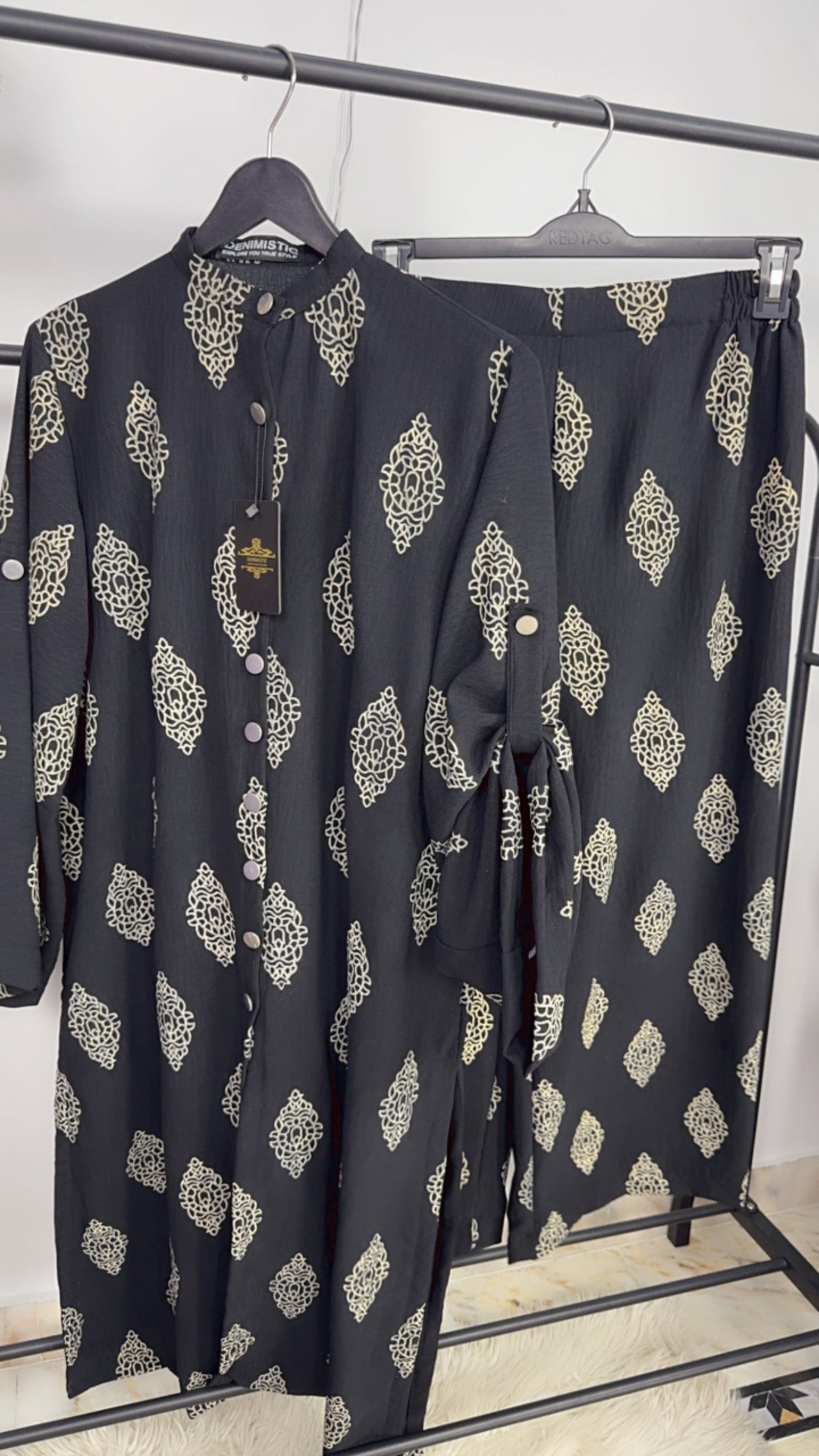 Siyah Elegance Co-Ord