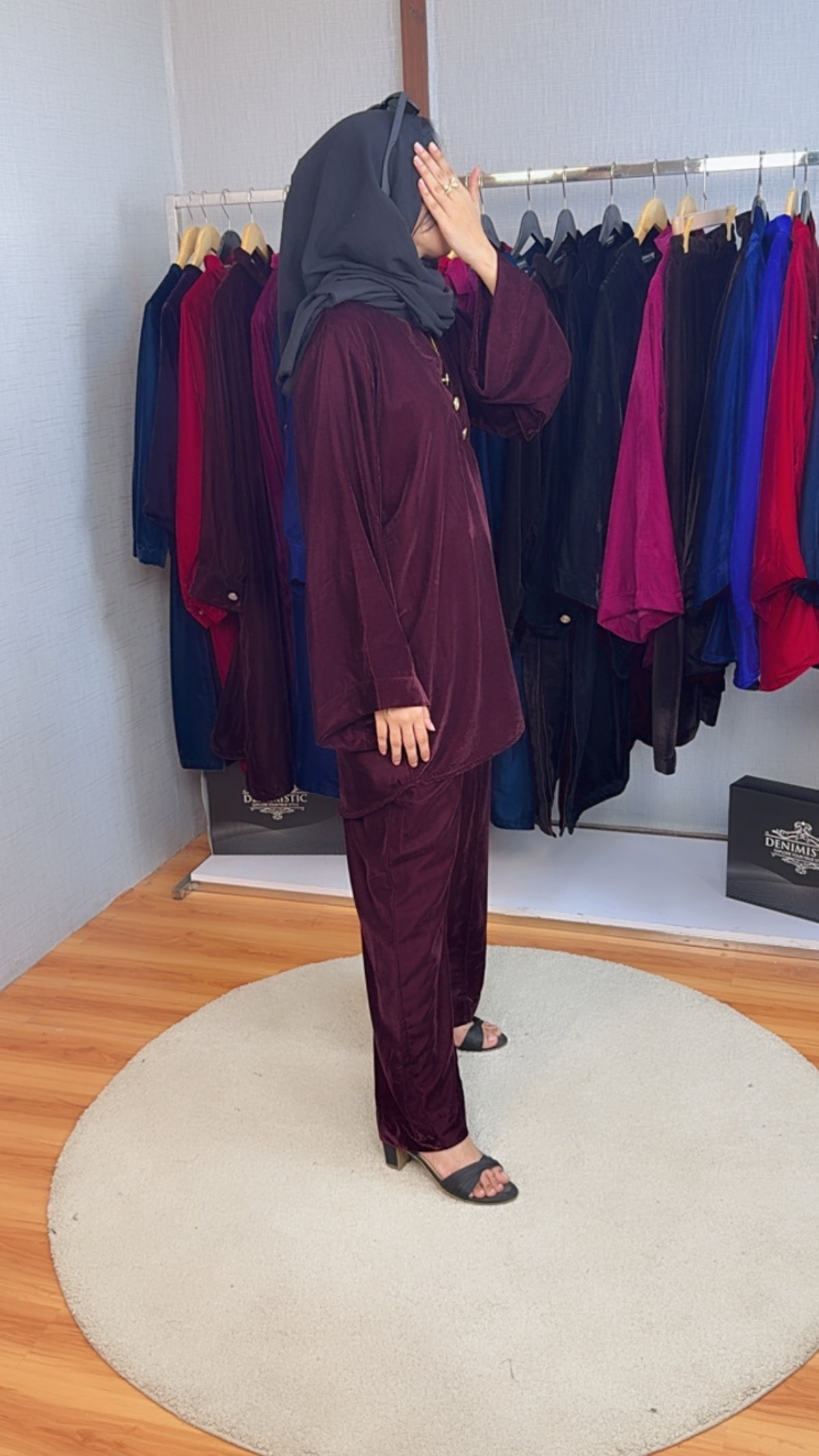 Velvet Plum Winter Co-Ord Set