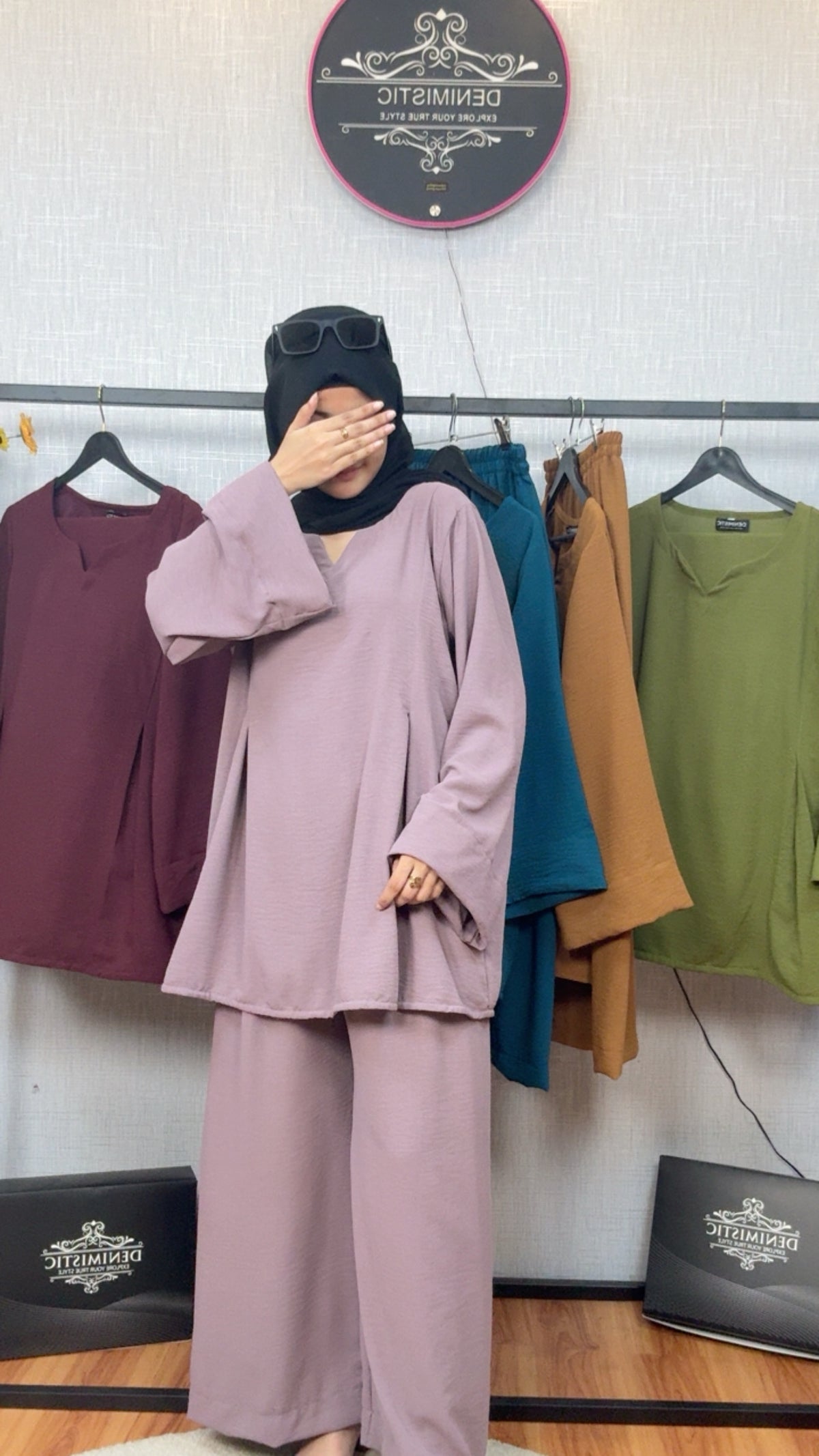 Lavender Breeze Modest Co-Ord Set
