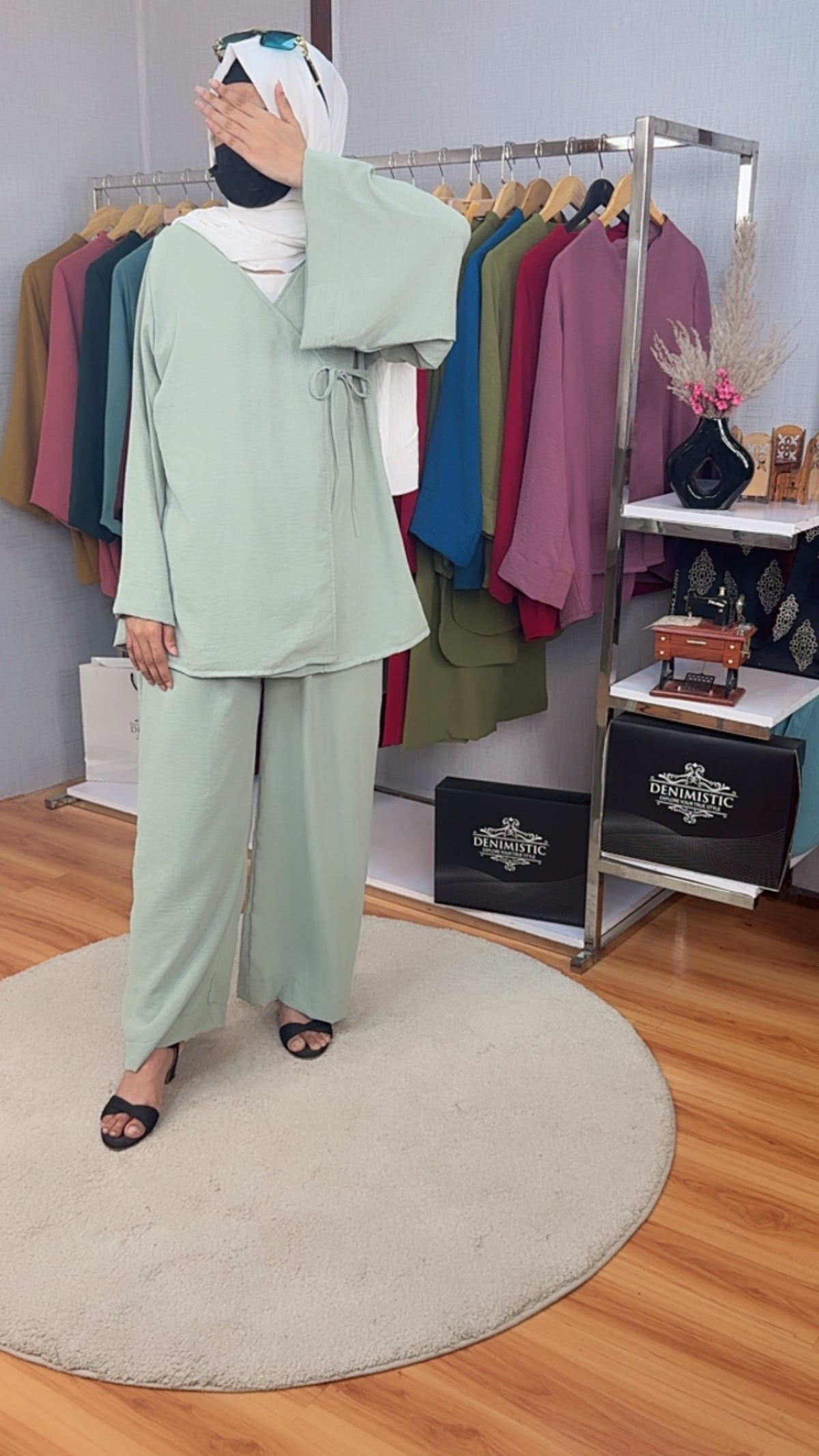 Mint Serenity 3-Piece Modest Set
