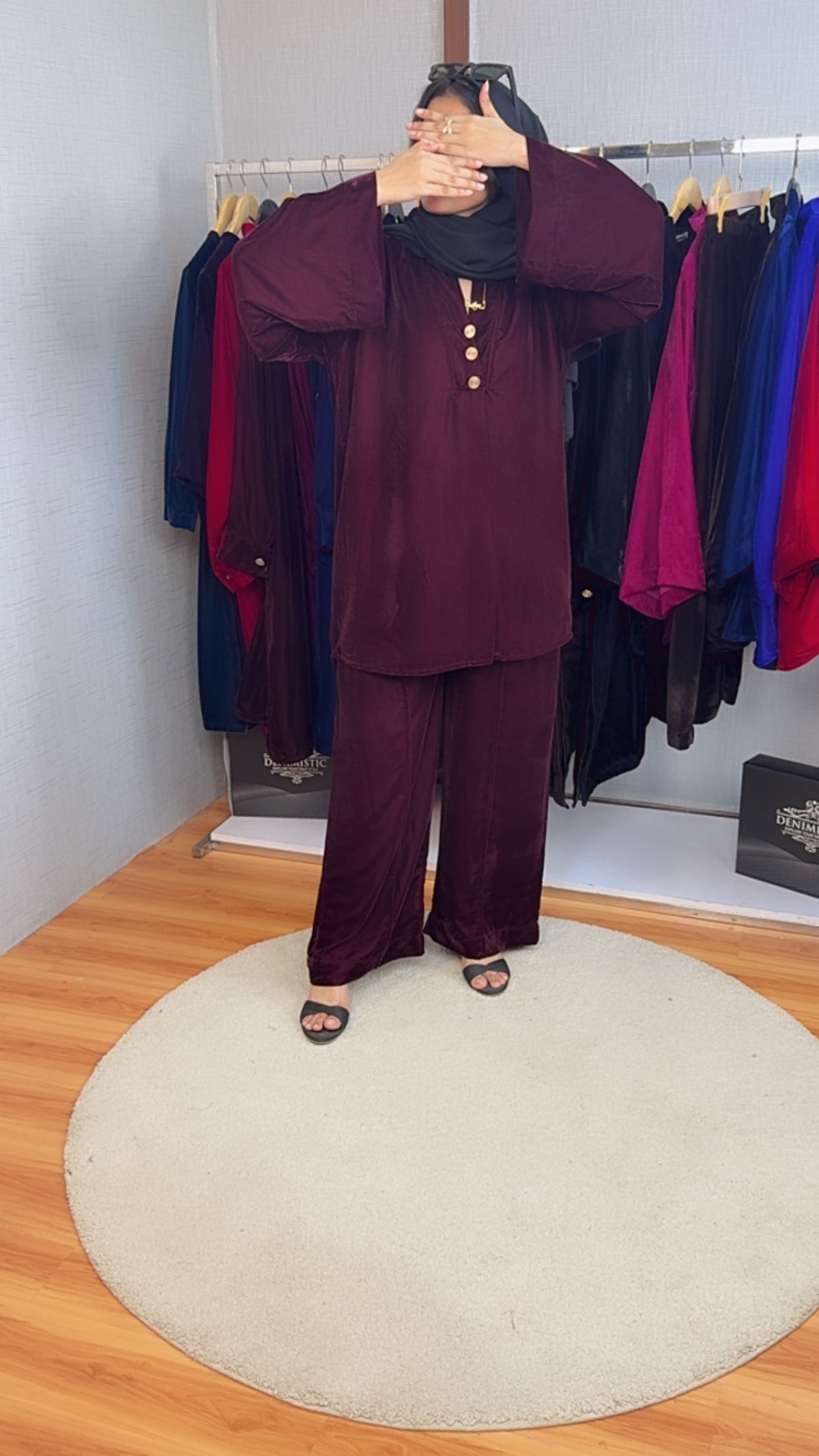 Velvet Plum Winter Co-Ord Set