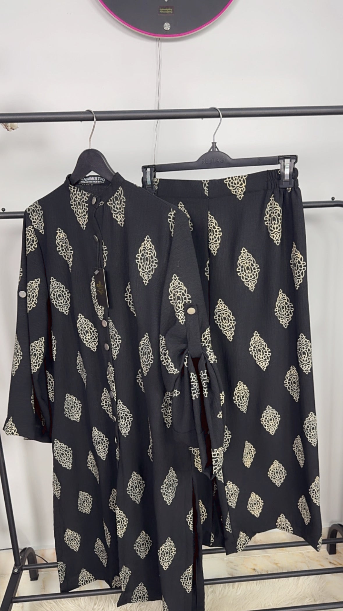 Siyah Elegance Co-Ord