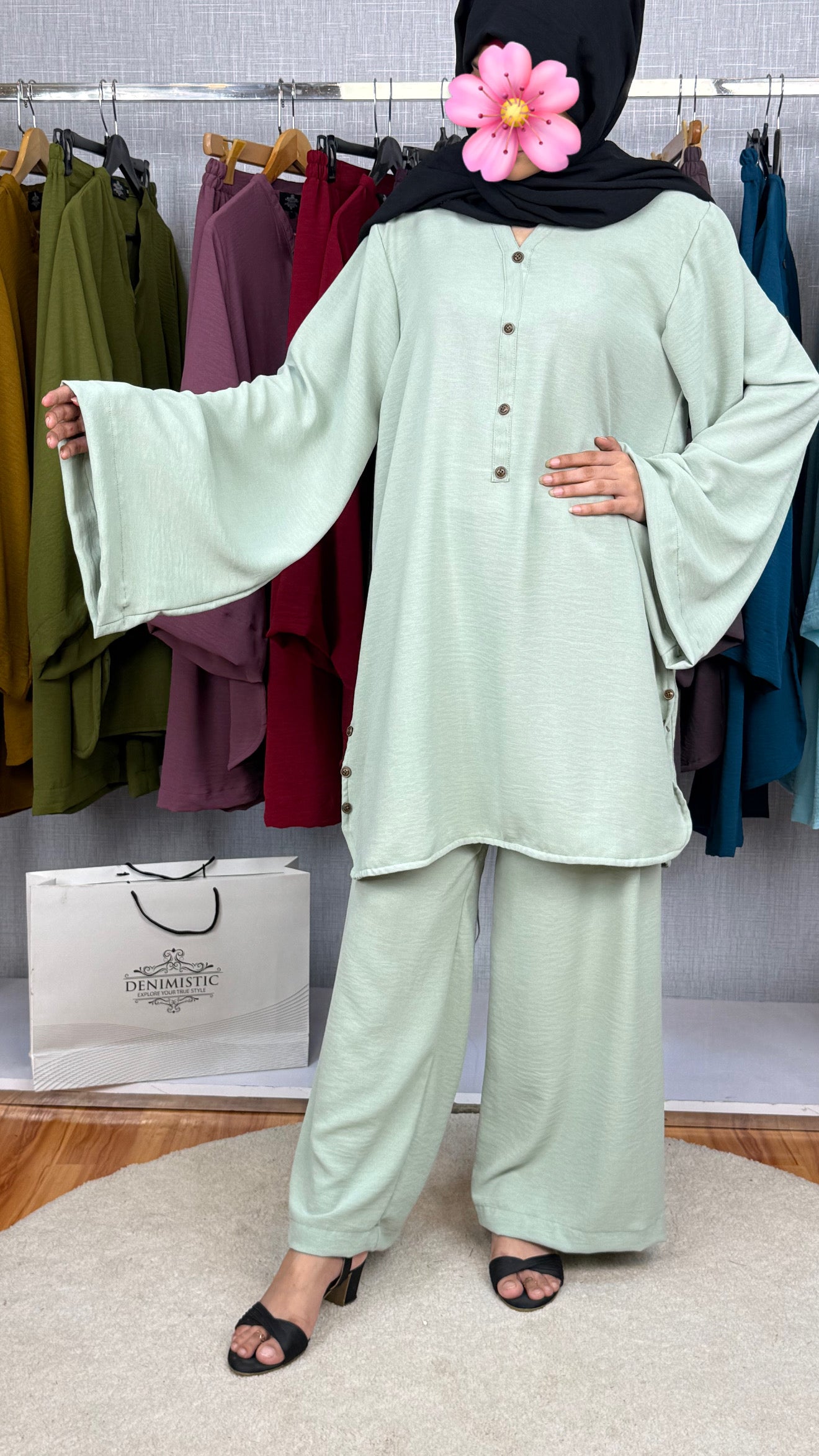 Soft Mint Serenity Co-Ord Set