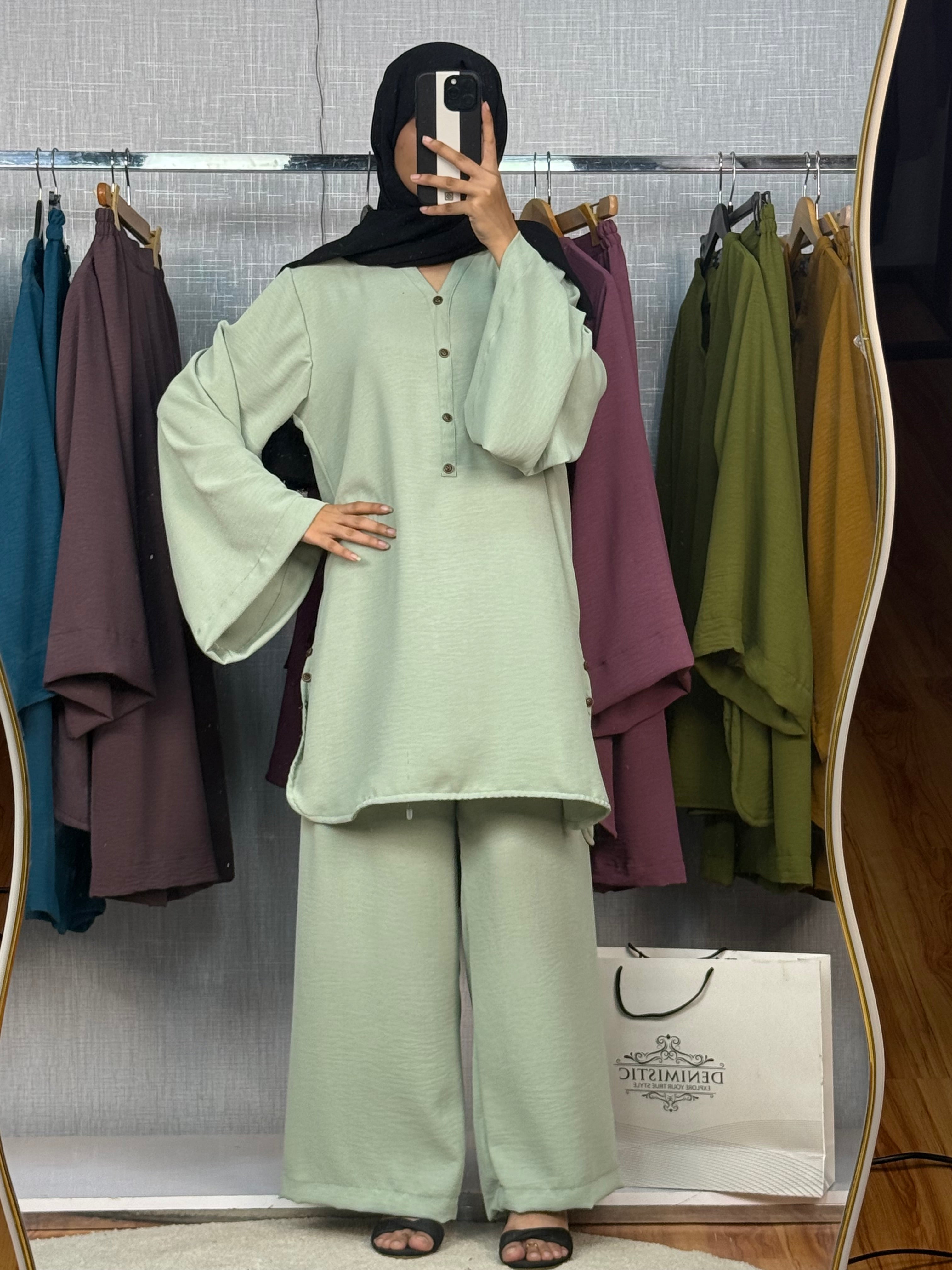 Soft Mint Serenity Co-Ord Set